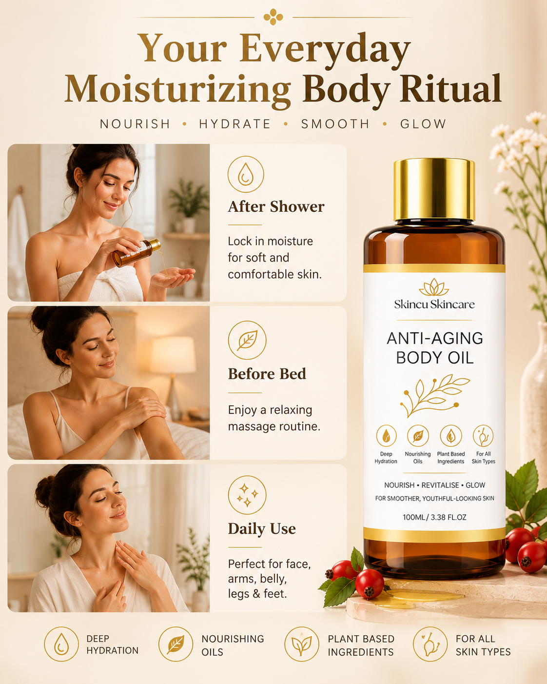 Anti-Ageing Body Oil